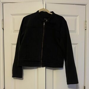 Sanctuary Black Zip-Up Jacket